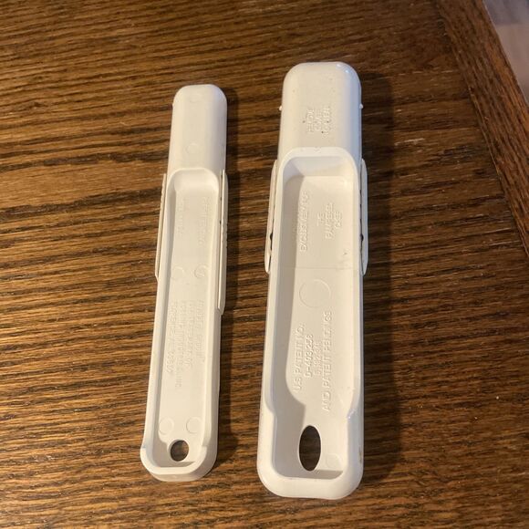 Lot of 2 Pampered Chef Adjustable Measuring Spoons Tsp & Tbsp Cooking Baking - Picture 4 of 4